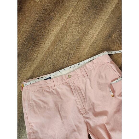 Polo Ralph Lauren chino pants pink Men's 34x28* Measured pockets Pony Logo - Picture 3 of 10